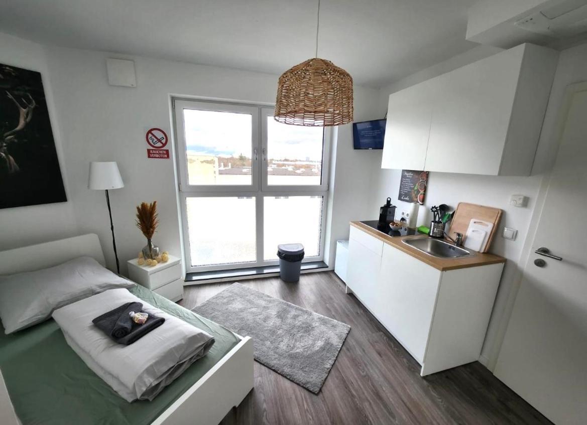 Apartment Modernes Mit Wifi, Aufzug & Kostenlos Parken El-living Augsburg